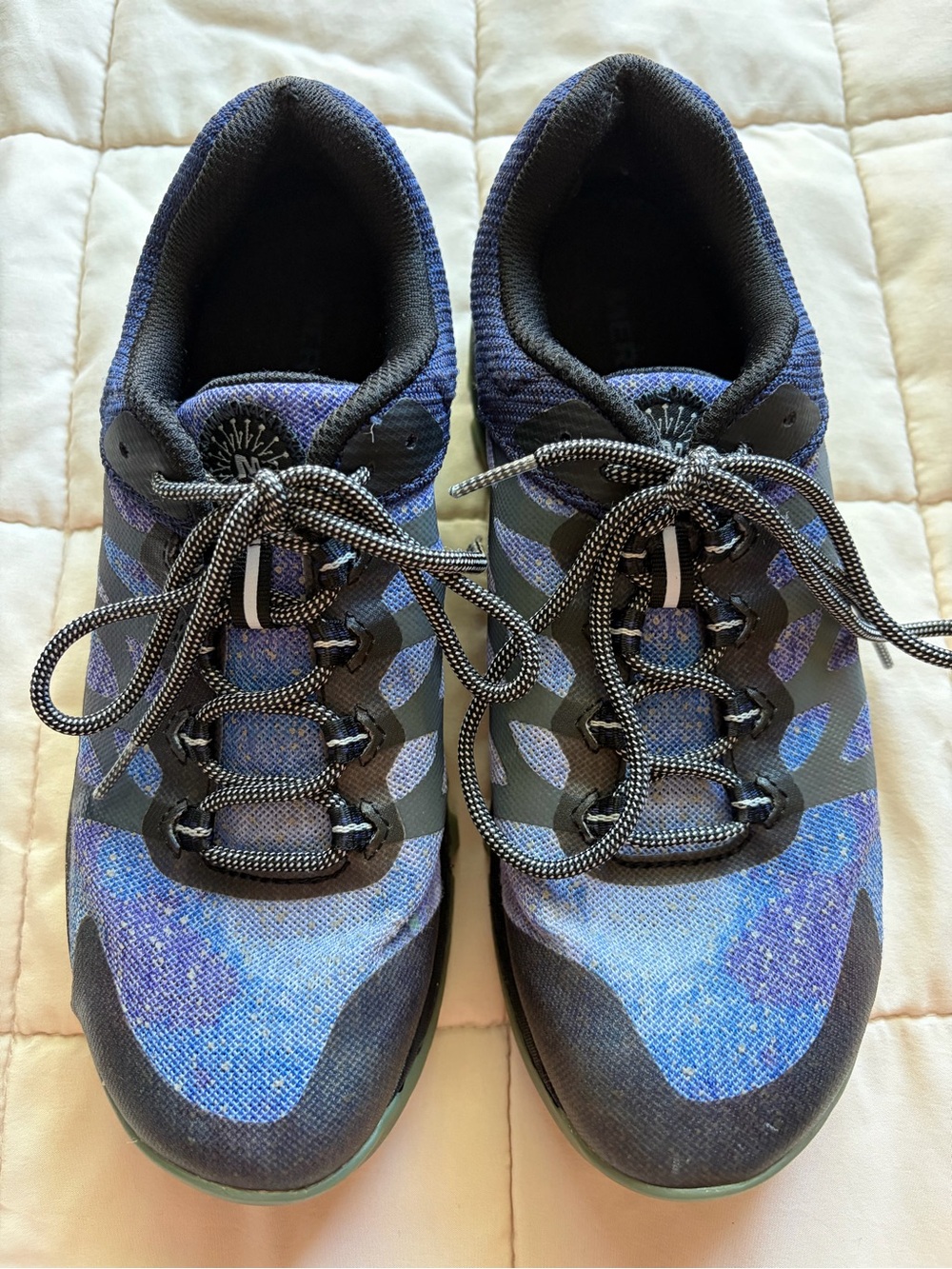Merrell Women's Trail Sneakers in Blue and Black